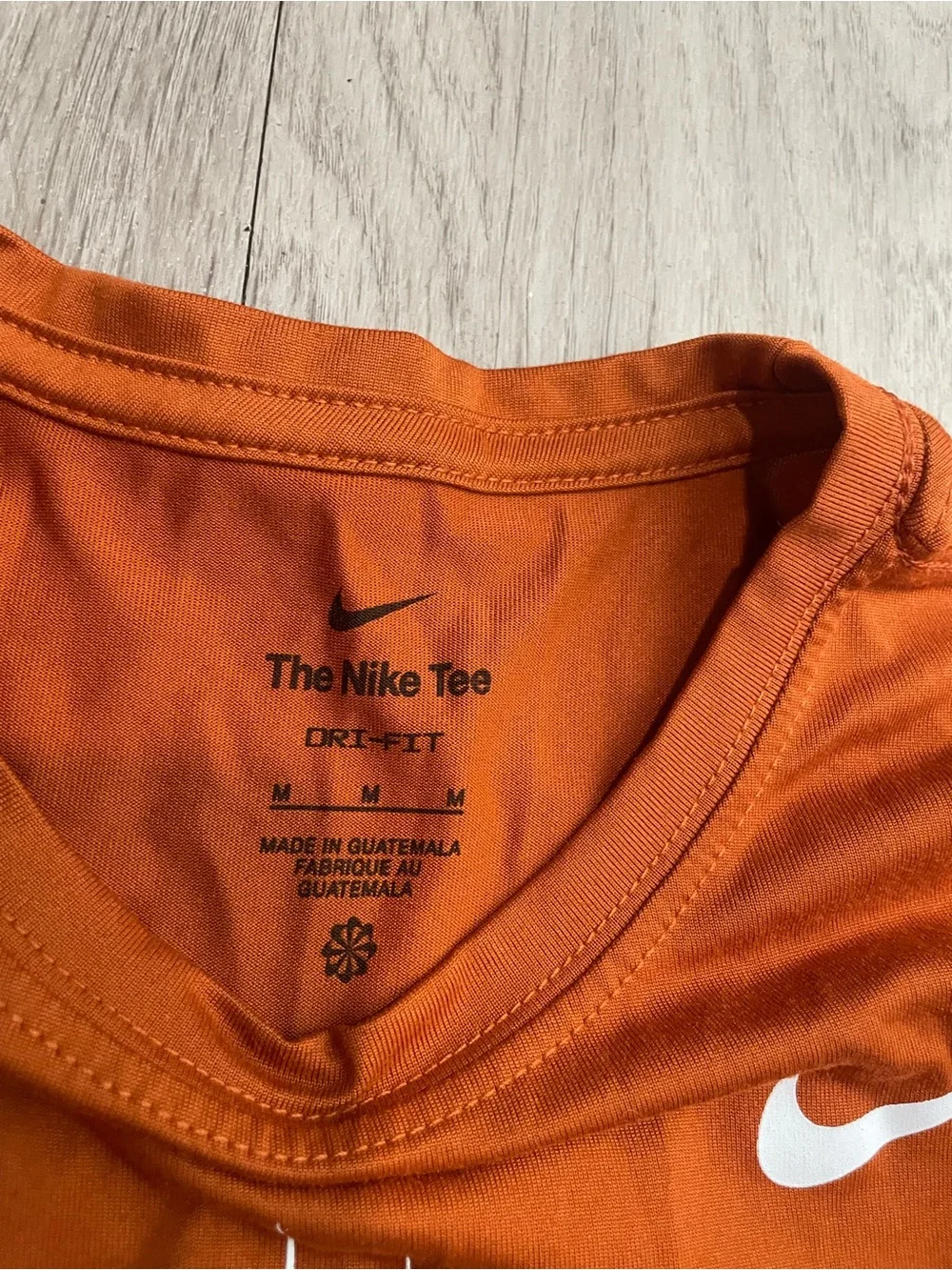 Nike Orange Texas Longhorns Shield Graphic Tee